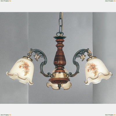 Люстра L 965/3 DEC ★Reccagni Angelo, 3 x 60Вт☀, Бронза► — Купить▼