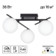 Citilux DORSY CL223132 LED Люстра поворотная Чёрная