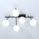 Citilux DORSY CL223152 LED Люстра поворотная Чёрная