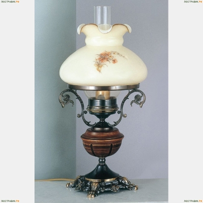 Настольная лампа P 2400 G ★Reccagni Angelo, 1 x 60Вт☀, Бронза► — Купить▼