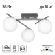 Citilux DORSY CL223131 LED Люстра поворотная Матовый Хром