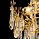 Citilux RITZ CL310062 Люстра хрустальная подвесная Золото