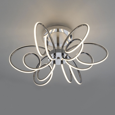 Citilux SALMA SMART CL224A161 RGB LED Умная люстра Хром