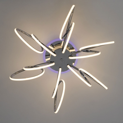 Citilux SALMA SMART CL224A161 RGB LED Умная люстра Хром