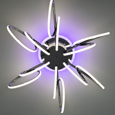 Citilux SALMA SMART CL224A161 RGB LED Умная люстра Хром