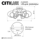 Citilux SALMA SMART CL224A161 RGB LED Умная люстра Хром