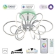 Citilux SALMA SMART CL224A161 RGB LED Умная люстра Хром