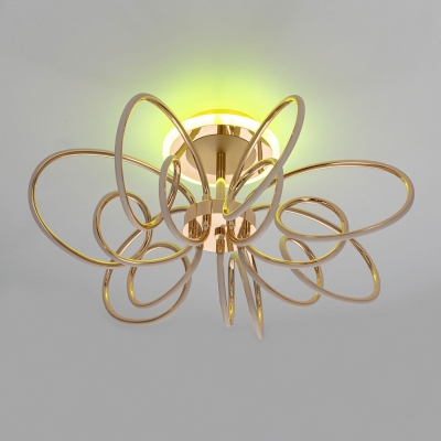 Citilux SALMA SMART CL224A172 RGB LED Умная люстра Золото