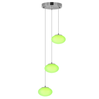 Citilux ATMAN CL226A031 LED RGB Умная каскадная люстра Матовый Хром