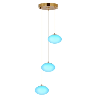 Citilux ATMAN SMART CL226A033 LED RGB Умная каскадная люстра Бронза