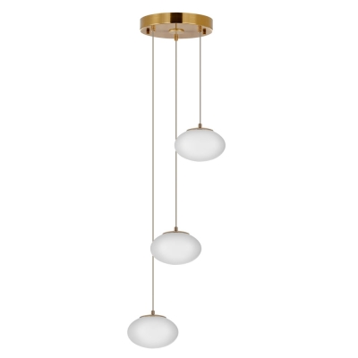 Citilux ATMAN SMART CL226A033 LED RGB Умная каскадная люстра Бронза
