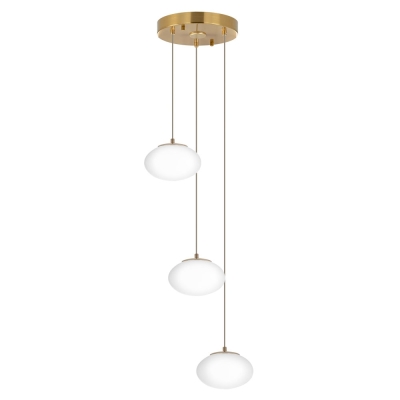 Citilux ATMAN SMART CL226A033 LED RGB Умная каскадная люстра Бронза