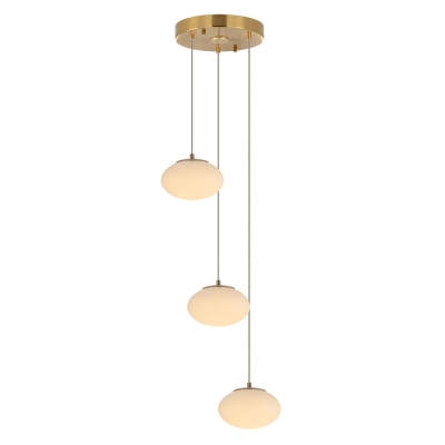 Citilux ATMAN SMART CL226A033 LED RGB Умная каскадная люстра Бронза
