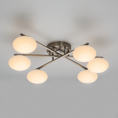 Citilux ATMAN SMART CL226A161 RGB LED Умная люстра Матовый Хром