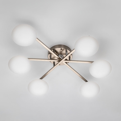Citilux ATMAN SMART CL226A161 RGB LED Умная люстра Матовый Хром