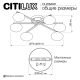 Citilux ATMAN SMART CL226A161 RGB LED Умная люстра Матовый Хром