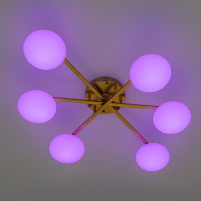 Citilux ATMAN SMART CL226A163 LED RGB Умная люстра Бронза