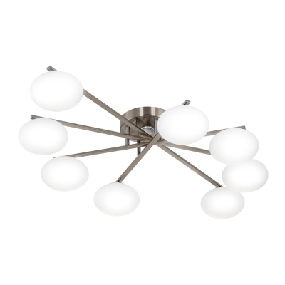 Citilux ATMAN SMART CL226A181 LED RGB Умная люстра Матовый Хром