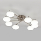 Citilux ATMAN SMART CL226A181 LED RGB Умная люстра Матовый Хром