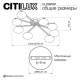 Citilux ATMAN SMART CL226A181 LED RGB Умная люстра Матовый Хром
