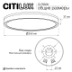 Citilux ETALON CL750241 LED Светильник с подсветкой Чёрный+Золото