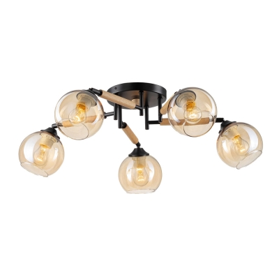 Citilux TIKA CL133151 Люстра поворотная Чёрная