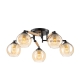 Citilux TIKA CL133151 Люстра поворотная Чёрная