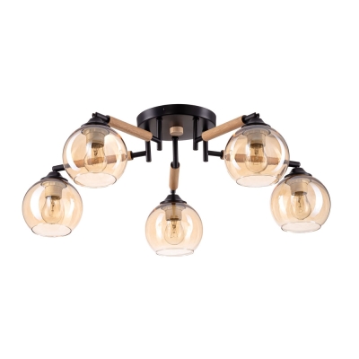 Citilux TIKA CL133151 Люстра поворотная Чёрная