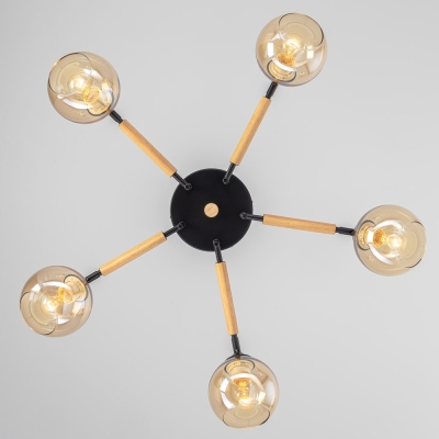 Citilux TIKA CL133151 Люстра поворотная Чёрная