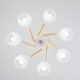 Citilux TIKA CL133170 Люстра поворотная Белая