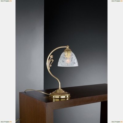 Настольная лампа P 6352 P ★Reccagni Angelo, 1 x 60Вт☀, Золото► — Купить▼