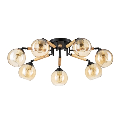 Citilux TIKA CL133171 Люстра поворотная Чёрная