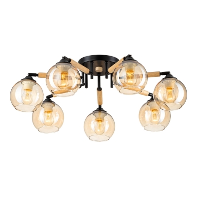 Citilux TIKA CL133171 Люстра поворотная Чёрная