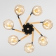 Citilux TIKA CL133171 Люстра поворотная Чёрная