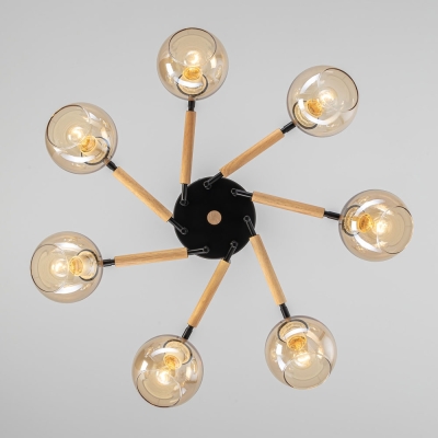 Citilux TIKA CL133171 Люстра поворотная Чёрная