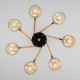 Citilux TIKA CL133171 Люстра поворотная Чёрная