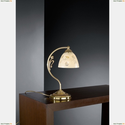 Настольная лампа P 6358 P ★Reccagni Angelo, 1 x 60Вт☀, Золото► — Купить▼