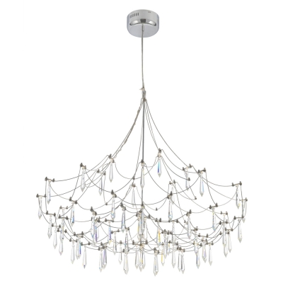 Citilux ASTER CL208020 LED Хрустальная люстра с пультом
