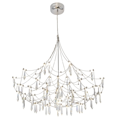 Citilux ASTER CL208020 LED Хрустальная люстра с пультом