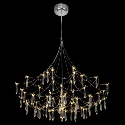 Citilux ASTER CL208020 LED Хрустальная люстра с пультом