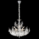 Citilux RITZ CL310081 Люстра хрустальная подвесная Хром