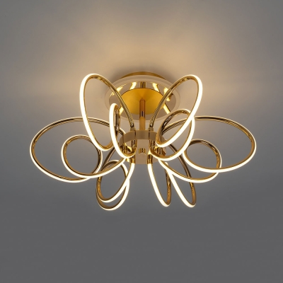 Citilux SALMA SMART CL224A162 RGB LED Умная люстра Золото