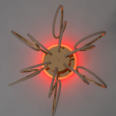 Citilux SALMA SMART CL224A162 RGB LED Умная люстра Золото