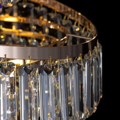 Citilux NAIAD CL315162 Люстра хрустальная подвесная Золото