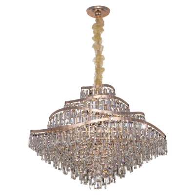 Citilux NAIAD CL315192 Люстра хрустальная подвесная Золото