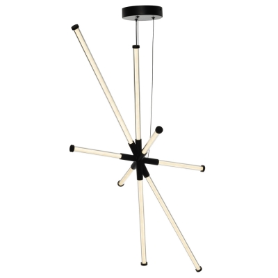 Citilux LUCIA CL217181 Люстра светодиодная подвесная Чёрная