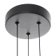 Citilux LUCIA CL217181 Люстра светодиодная подвесная Чёрная