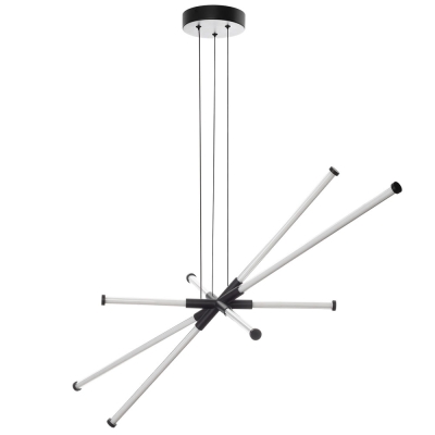 Citilux LUCIA CL217181 Люстра светодиодная подвесная Чёрная