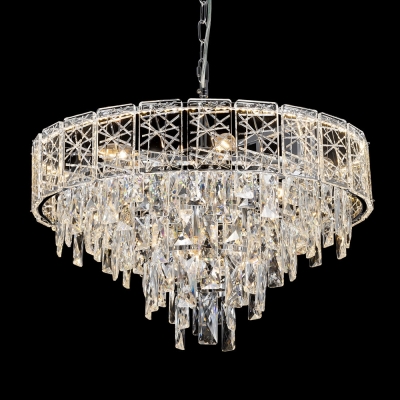 Citilux SAGRADA CL317251 Люстра хрустальная подвесная Хром