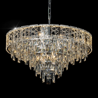 Citilux SAGRADA CL317261 Люстра хрустальная подвесная Хром